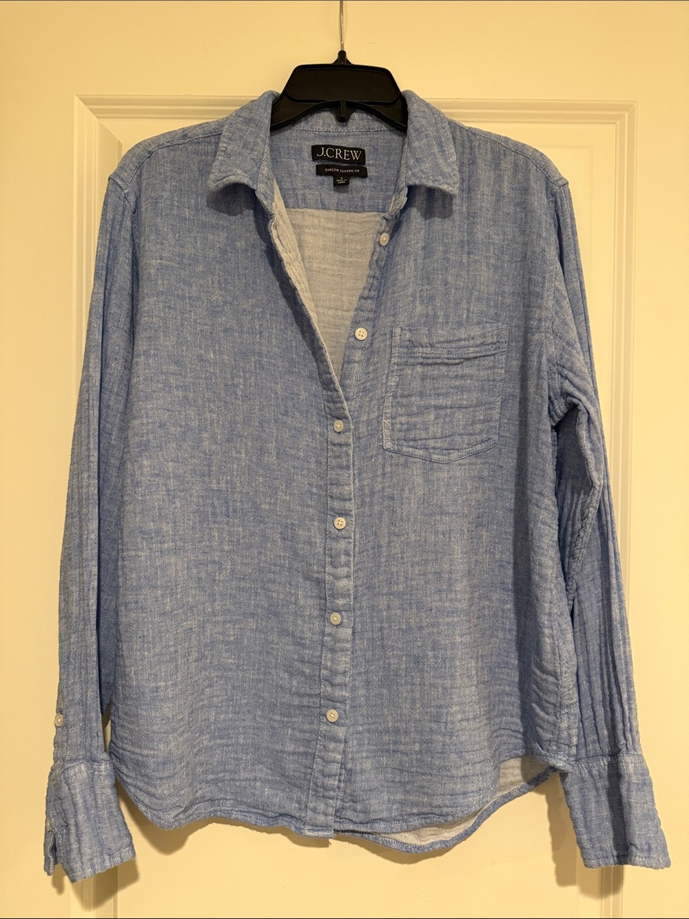 J. Crew Linen and Cotton Button Down shirt